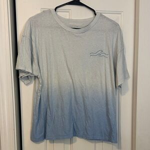 American Eagle Outfitters Blue Gradient Tee